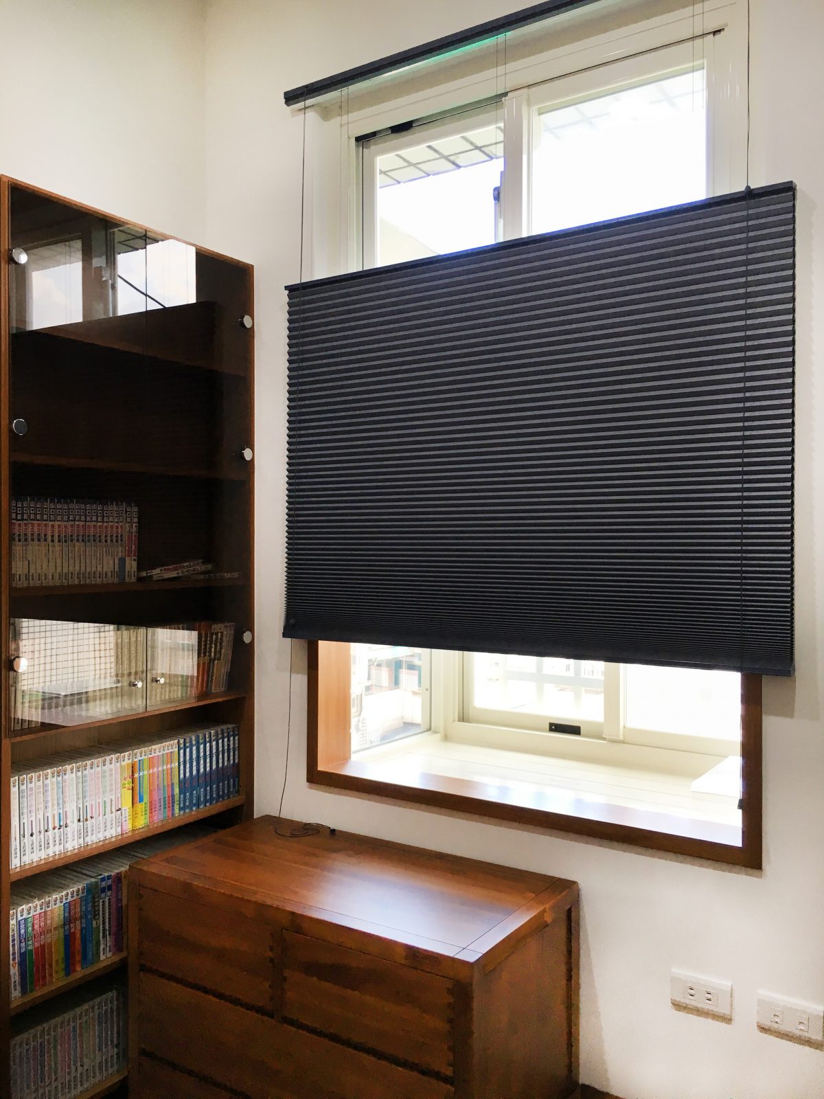 蜂巢簾 風琴簾 書房窗簾 Honeycomb Shades Office