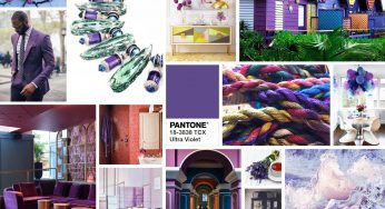 [分享] 2018年流行主色：Pantone 18-3838 紫外光 Ultra Violet
