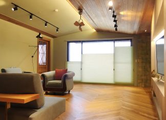 蜂巢簾 風琴簾 客廳窗簾 Honeycomb Shades Living Room