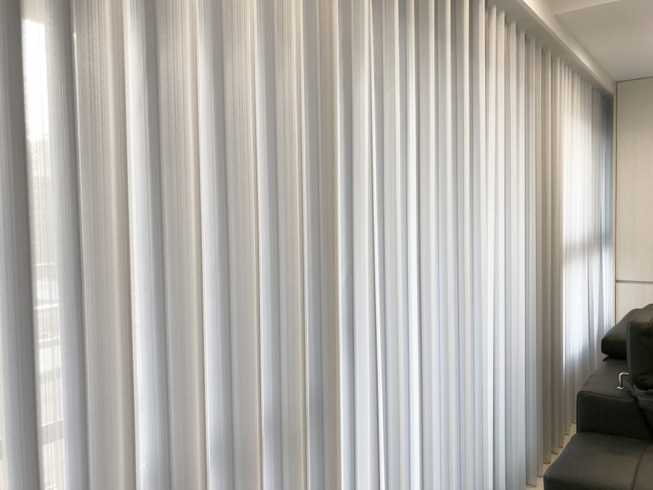 Vertical Blind, Venetian Blind, Cellular Shade with Sheers, Cellular Shade with curtains, Aluminum Venetian Blind