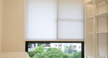 [案例] 用白色窗簾DIY出簡約明亮的原色舒適宅　－素色捲簾