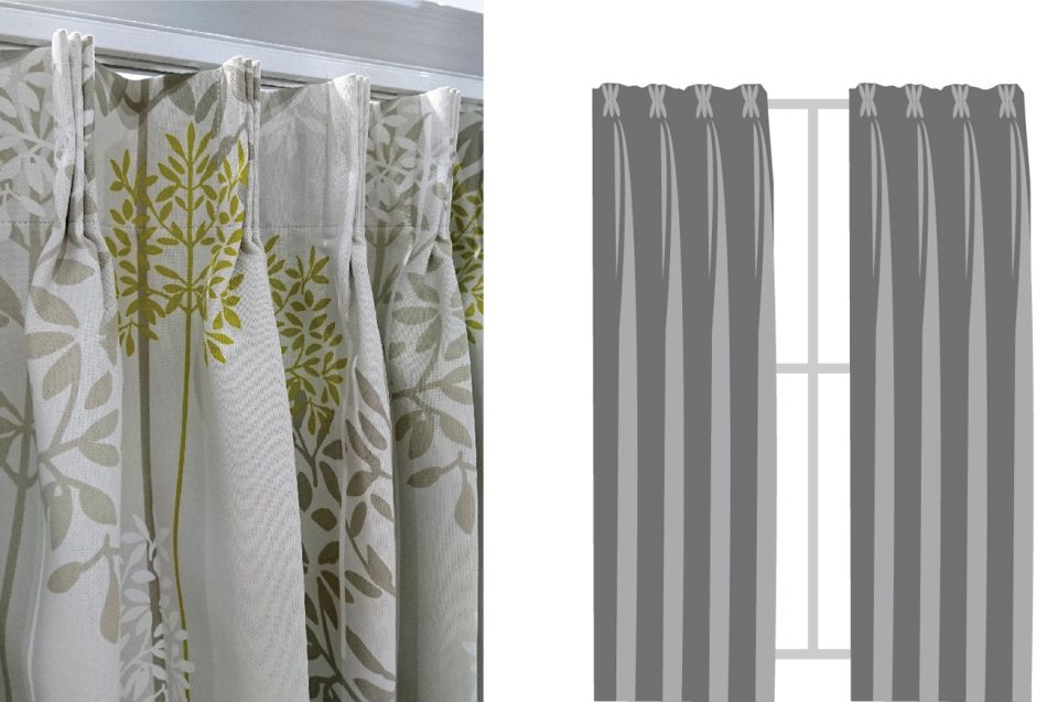 tempo wave, sheers, ripple fold, pinch pleat, French pleat, drapes, Curtains, curtain draw, curtain box