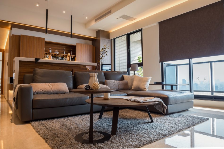 客廳設計 窗簾推薦 客廳窗簾 遮光窗簾 捲簾 Blackout RollerBlinds Livingroom