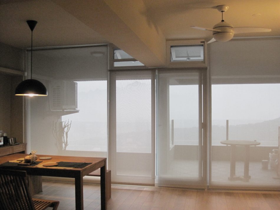 客廳設計 捲簾 居家設計 窗簾推薦 客廳窗簾 Sunscreen RollerBlinds Livingroom