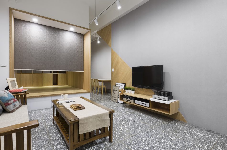 隔間簾 捲簾 客廳設計 客廳窗簾 居家設計 RollerBlinds Livingroom