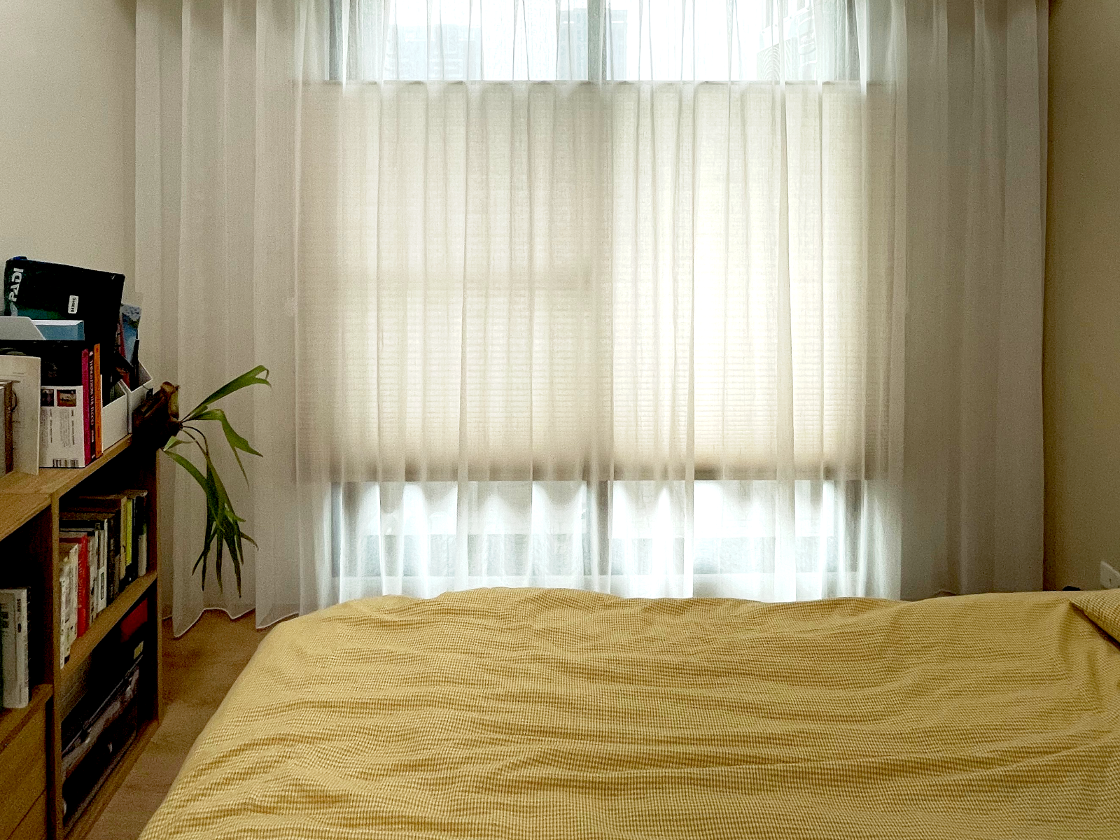 [案例]  兩款窗簾我都要！高機能性與生活風格，雙層窗簾一次...