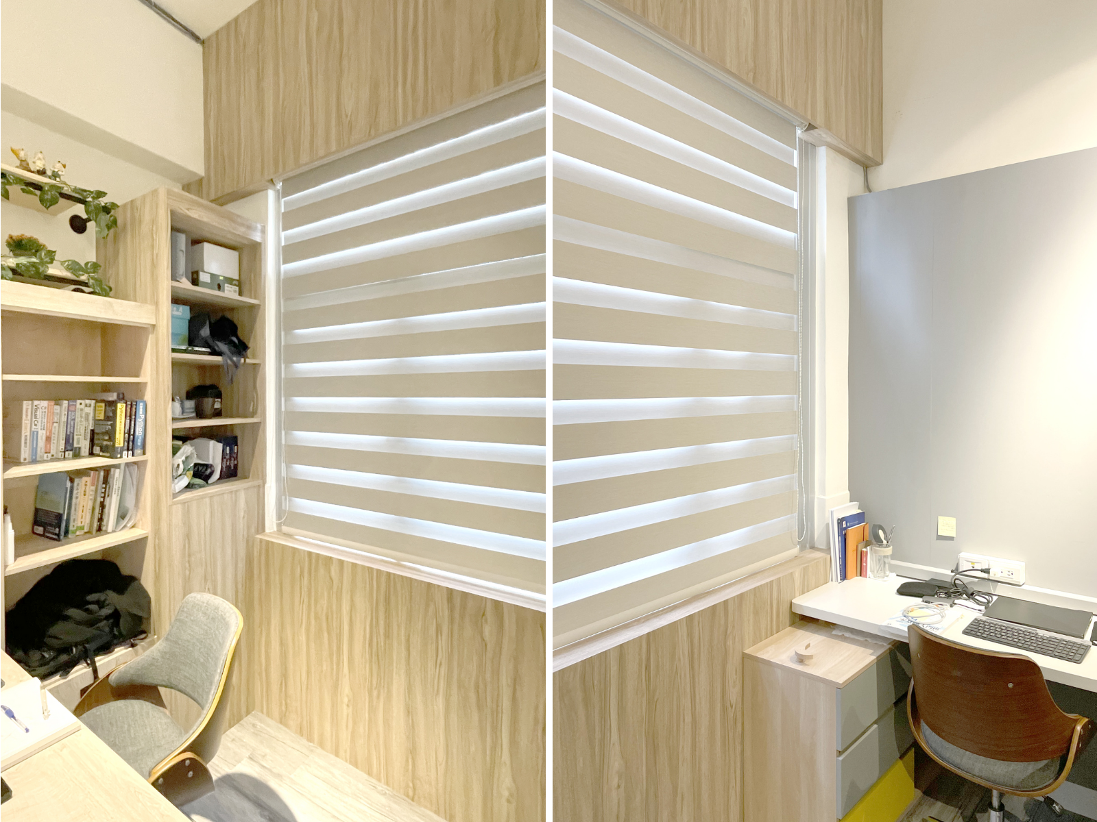 [Case Study] A sleek and refreshing minimalist study design, perfect ...