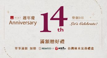 [好康] 2024週年慶：Let’s Celebrate 滿額感謝送好禮