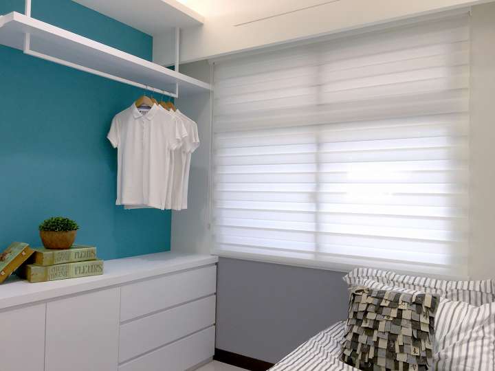 Sima Double Roller Blinds　Plain／Linen Linen Vanilla Customized／Personalized Blinds & Shades Light Filtering Blinds & Shades Motorized Blinds／Smart Blinds & Shades Light-Regulating Blinds & Shades