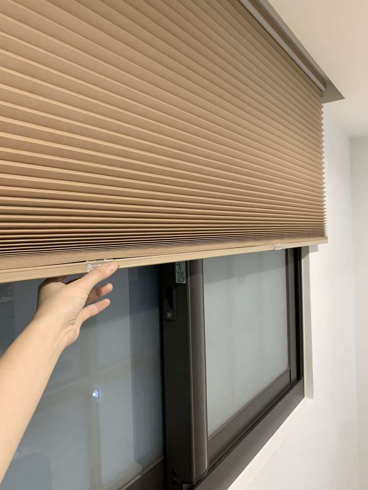 Vali  Honeycomb Shades　Blackout Pongee Heat Insulation Blinds & Shades Child Safety／Cordless Blinds & Shades Blackout Blinds & Shades Motorized Blinds／Smart Blinds & Shades