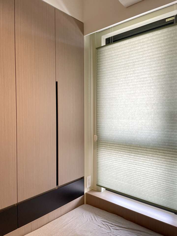 Vali Honeycomb Shades　Light Filtering Spring Green Heat Insulation Blinds & Shades Child Safety／Cordless Blinds & Shades Light Filtering Blinds & Shades Motorized Blinds／Smart Blinds & Shades