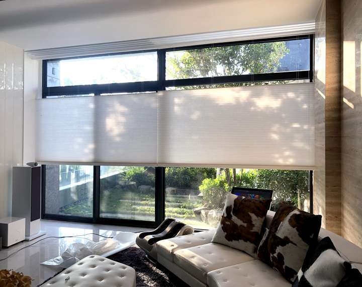 Vali Honeycomb Shades　Light Filtering White Dove Heat Insulation Blinds & Shades Child Safety／Cordless Blinds & Shades Light Filtering Blinds & Shades Motorized Blinds／Smart Blinds & Shades