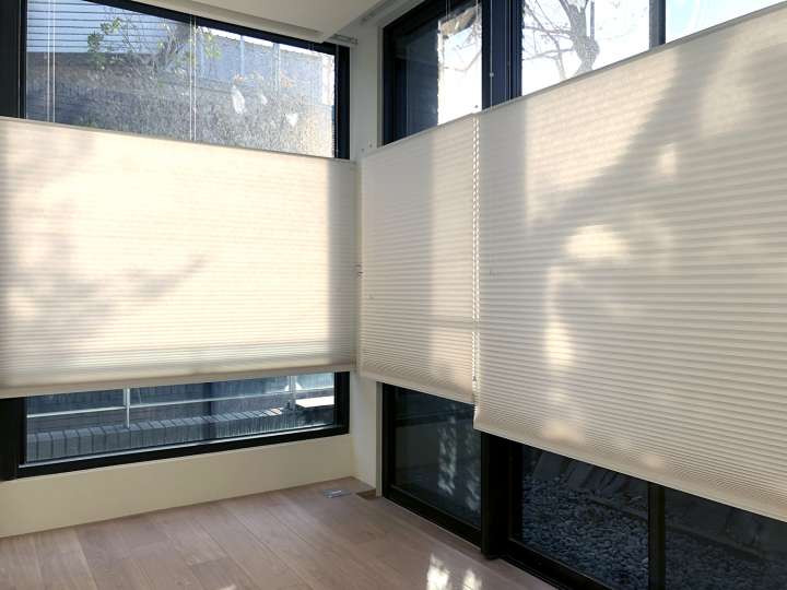 Vali Honeycomb Shades　Light Filtering White Dove Heat Insulation Blinds & Shades Child Safety／Cordless Blinds & Shades Light Filtering Blinds & Shades Motorized Blinds／Smart Blinds & Shades