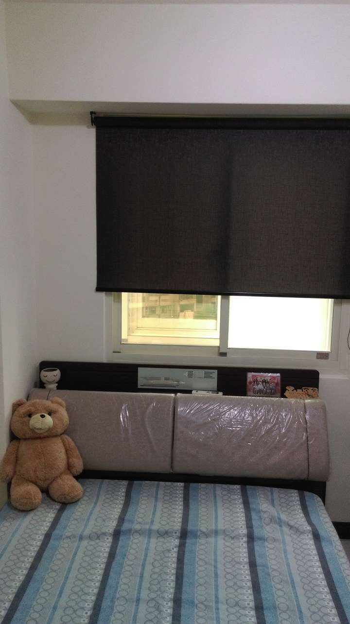 Zaiki Roller Blinds　Texture Rhodes Dark Grey Customized／Personalized Blinds & Shades Hydraulic Spring System／Spring Blinds Child Safety／Cordless Blinds & Shades Light Filtering Blinds & Shades Motorized Blinds／Smart Blinds & Shades