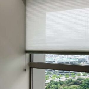Celaro 風格設計蜂巢簾　透光網紗